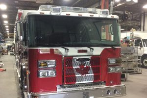 front of truck