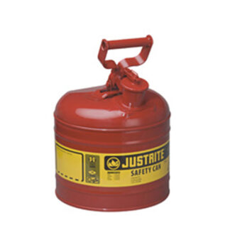 Type I Steel Safety Can for Flammables, 2 gallon (7.5L)