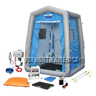 Complete Air Inflatable/Pneumatic Mass Casualty Decon Shower System