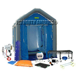 Complete Air Inflatable/Pneumatic Mass Casualty Decon Shower System