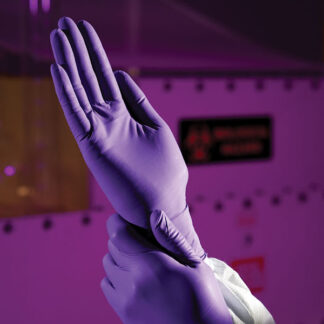 Purple Nitrile Exam Gloves