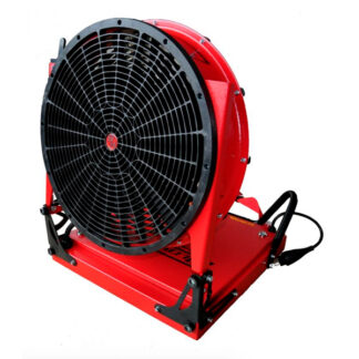 red fan