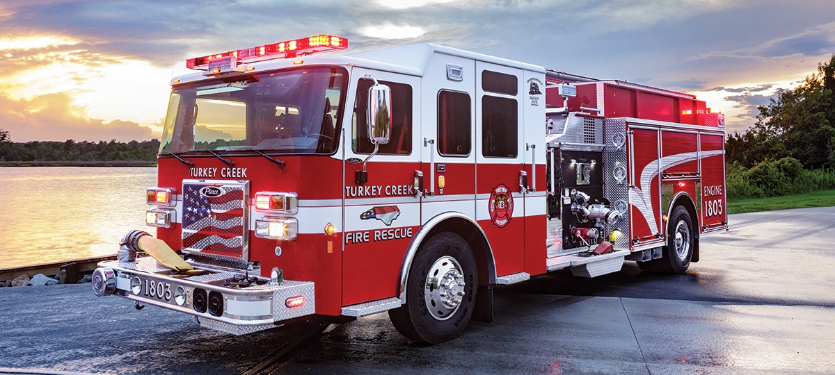 Pierce Saber Custom Chassis