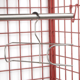 dryer hanger on rack