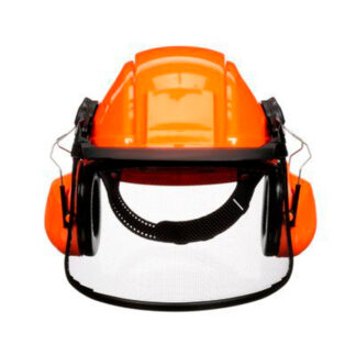 hardhat with earmuffs