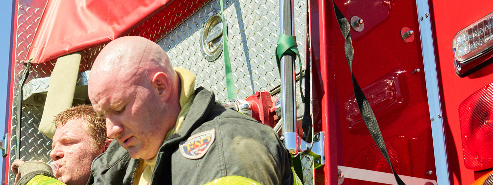 tired firefighters