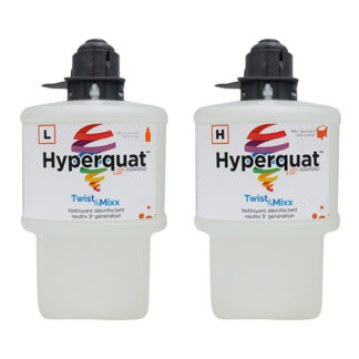 2 plastic containers