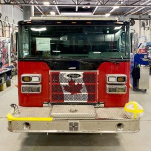 truck in shop