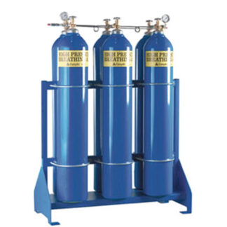 scbas in storage rack